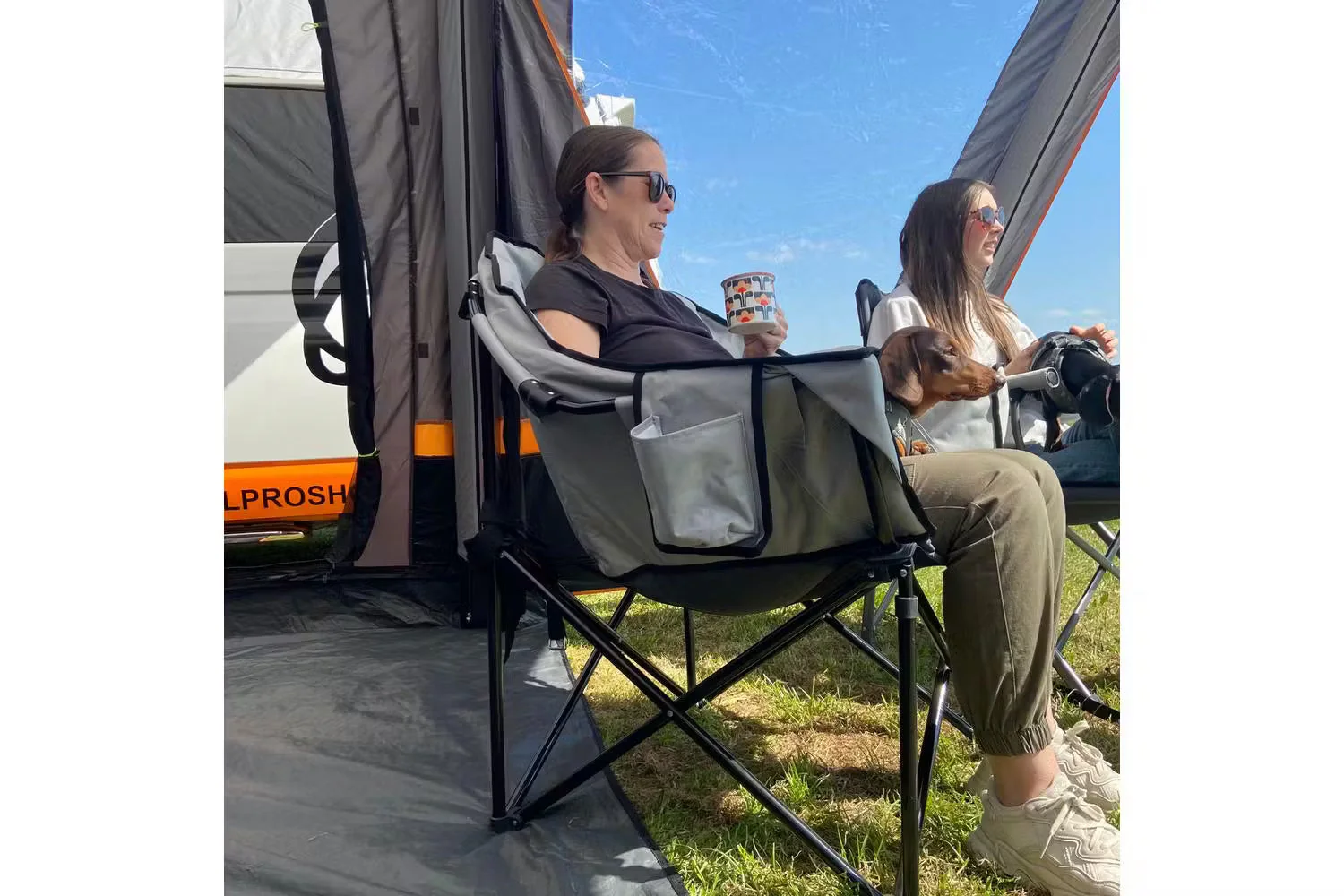 Camping Folding Chair Heavy Duty - Image 6