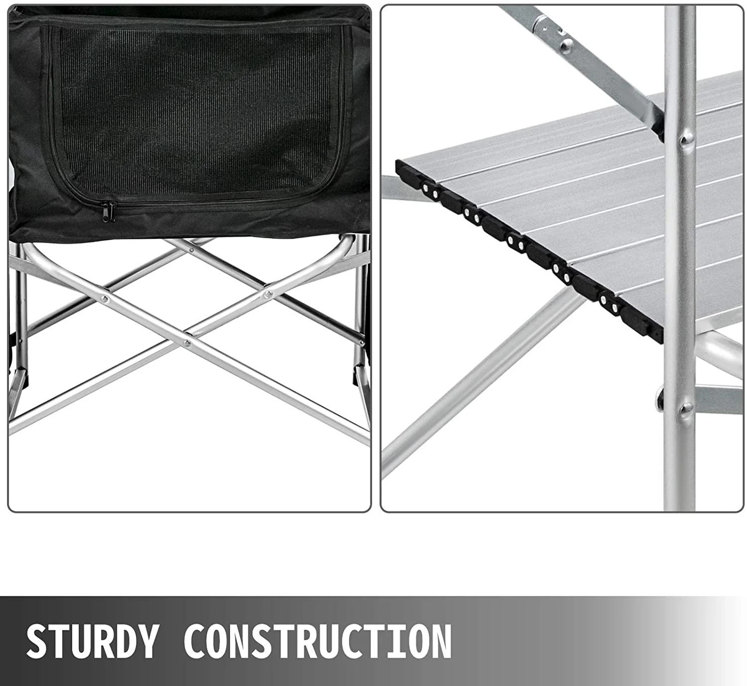 Camping Kitchen Table Portable Folding Camp Cook Table - Image 7