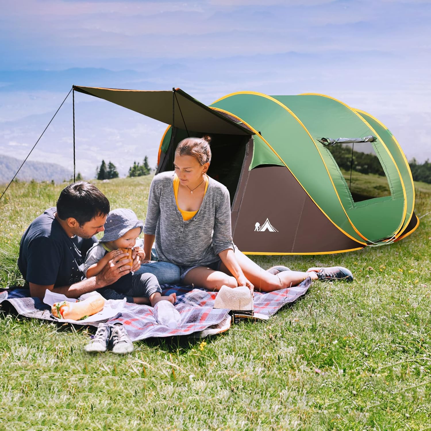 Camping Tent 4-6 Person Pop Up - Image 3
