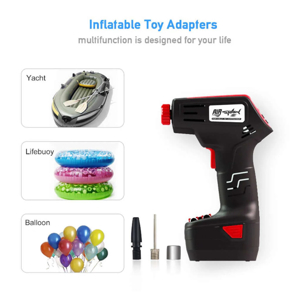 Car Air Compressor Inflator Pump Hand-Held - Image 4