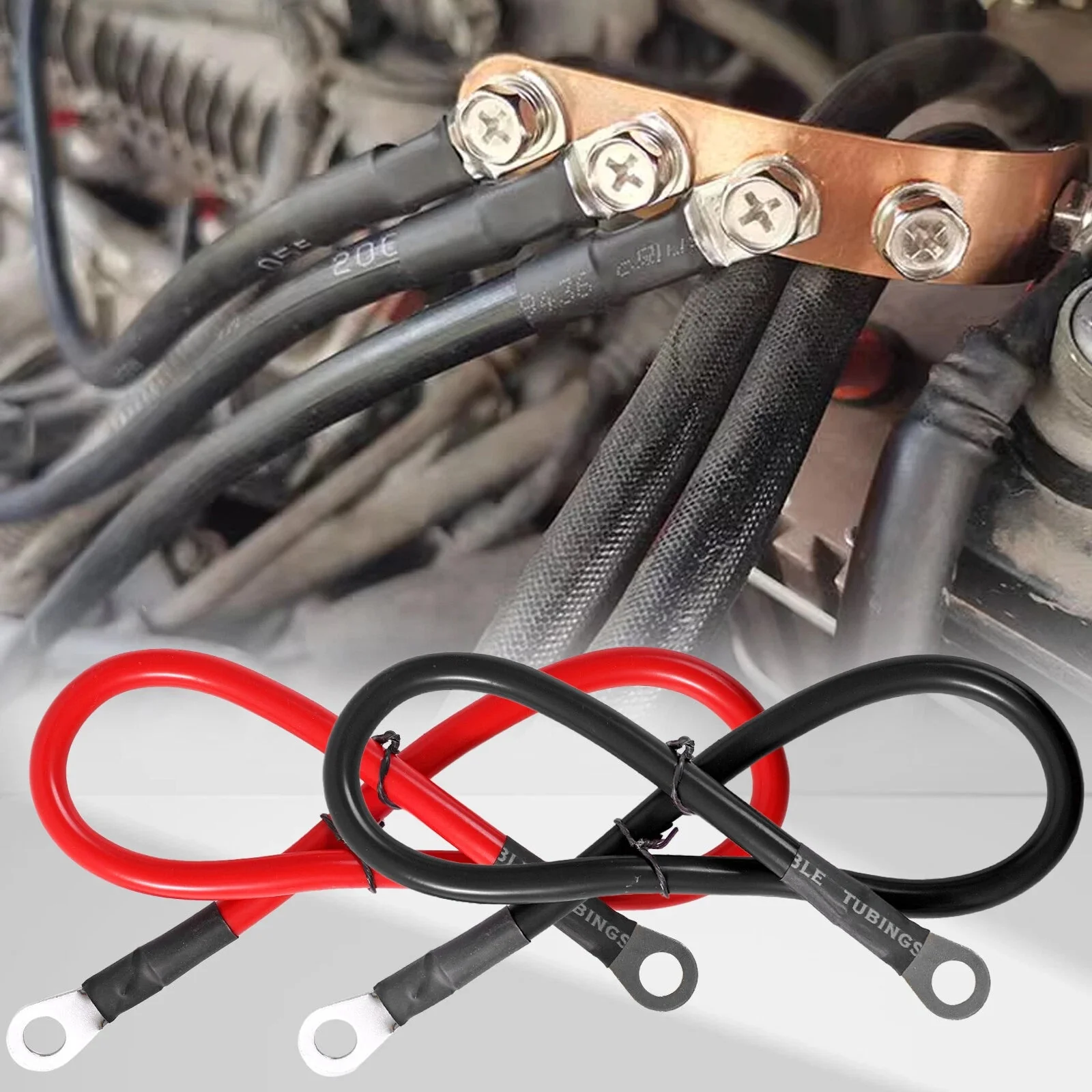 Car Battery Cables 4AWG - Image 6