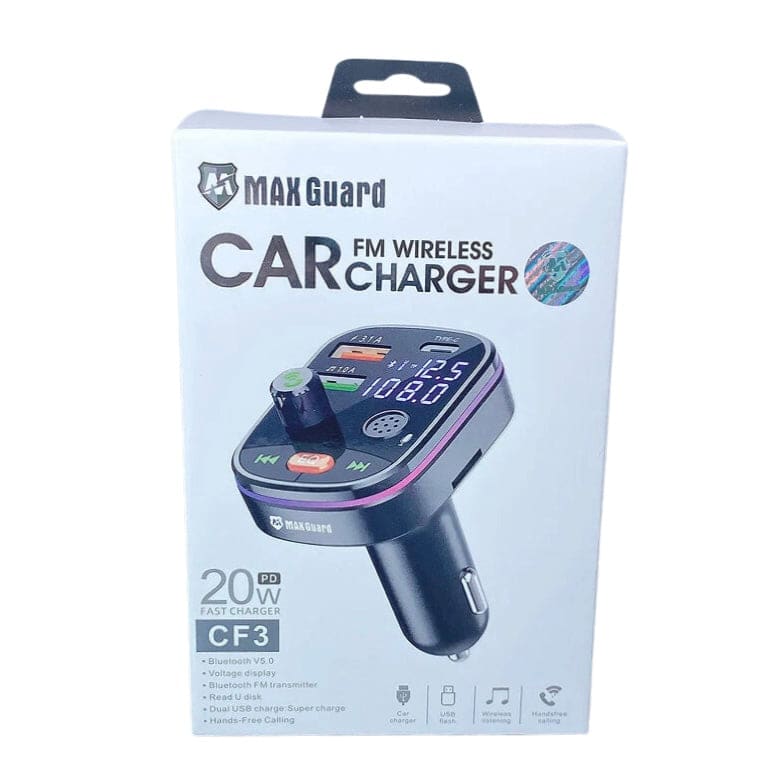 Car Charger & Bluetooth Kit - Maxguard - Image 3