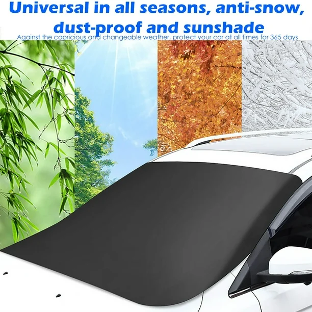 Car Front Windshield Snow ICE Cover - Image 5