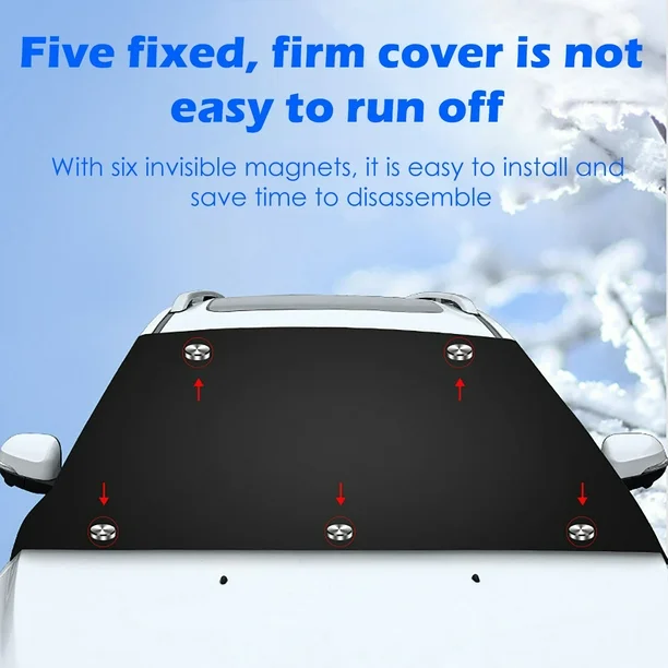 Car Front Windshield Snow ICE Cover - Image 6