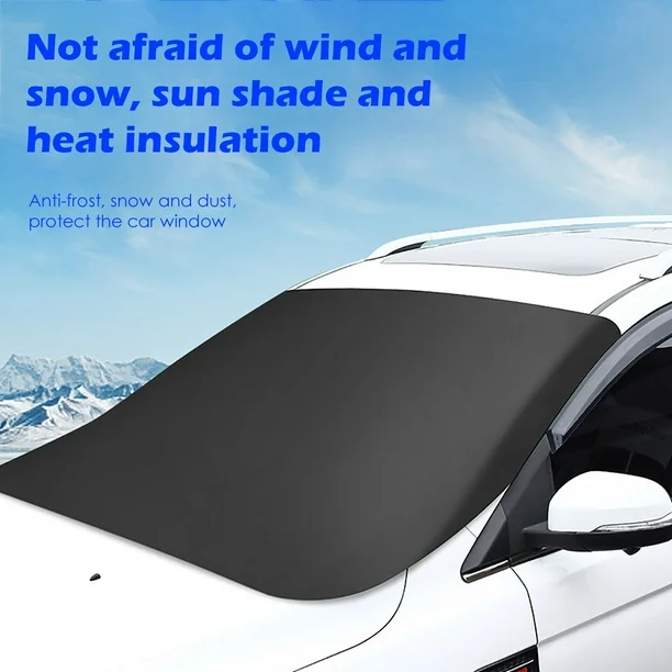Car Front Windshield Snow ICE Cover - Image 8