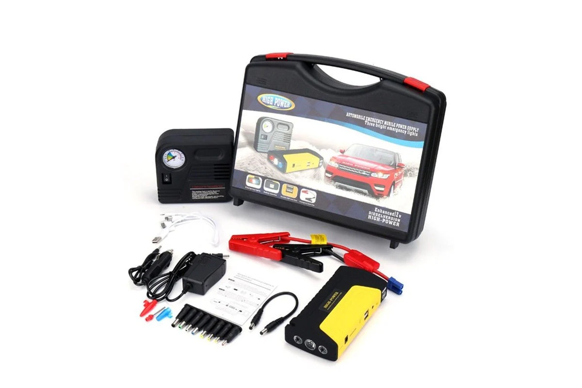Car jump Starter with Air Compressor - Image 2