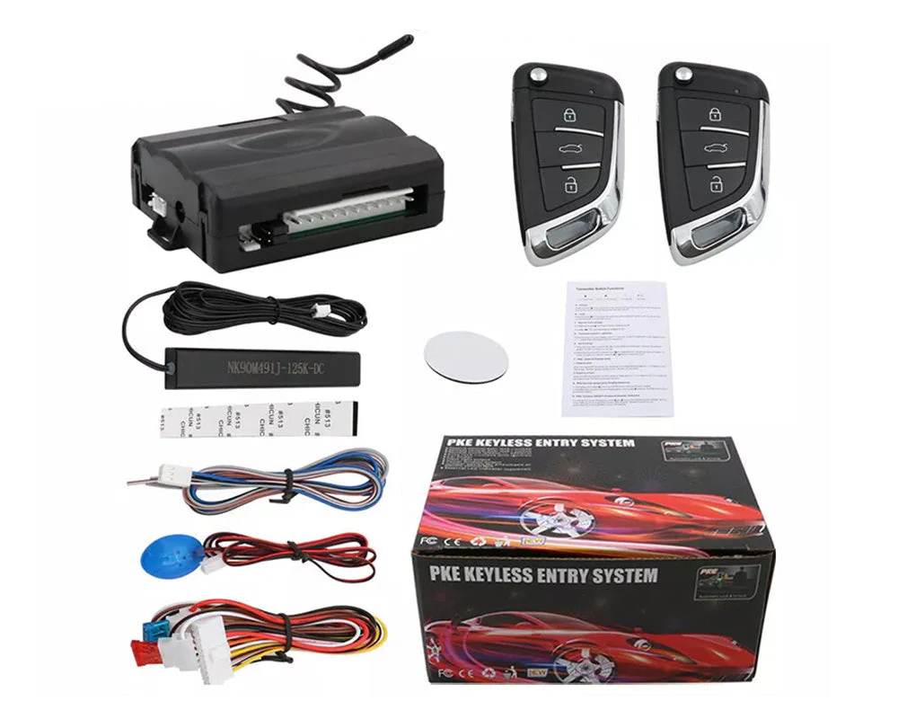 Car Keyless Entry Security System Remote Control Door Central Lock Locking Kit - Image 2