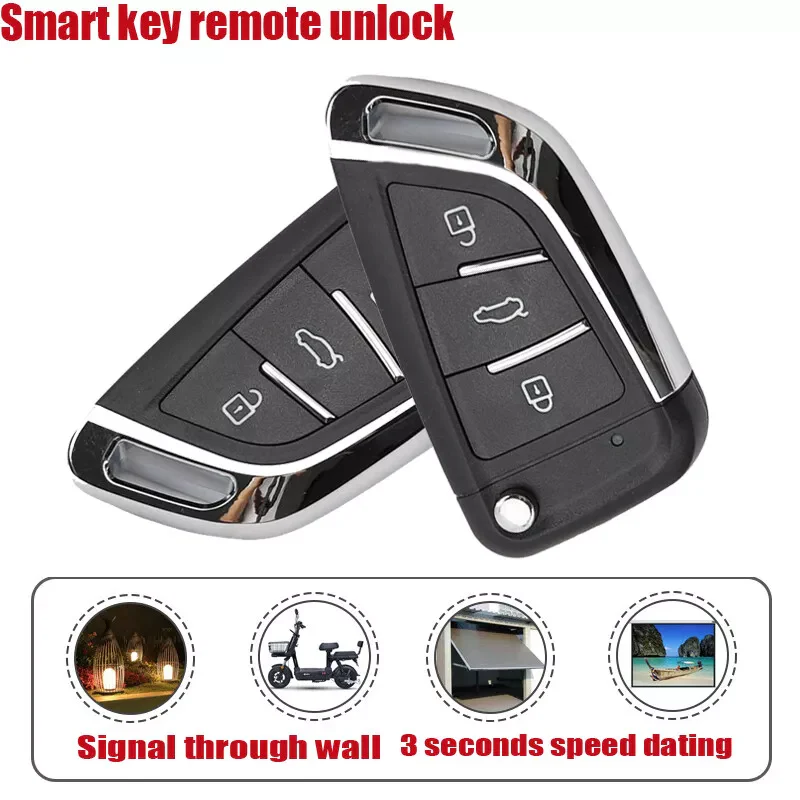 Car Keyless Entry Security System Remote Control Door Central Lock Locking Kit - Image 3