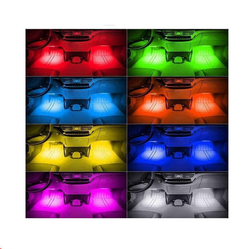 Car Led Lights Car Led Strip Lights 4Pc - Image 6