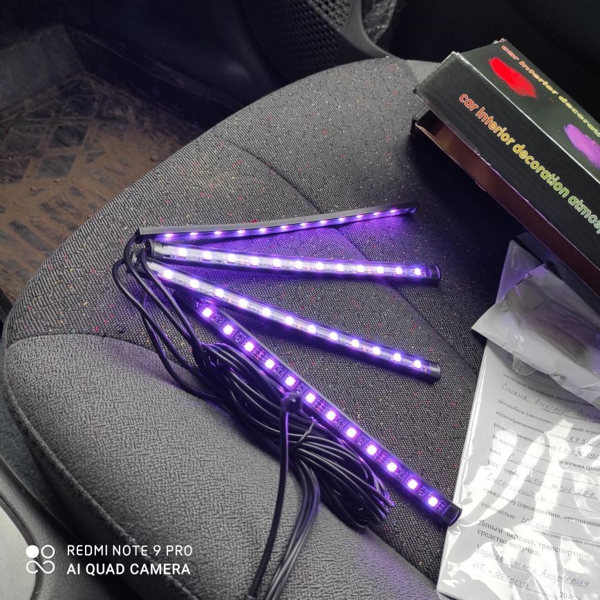 Car LED Lights RGB Voice Remote - Image 10