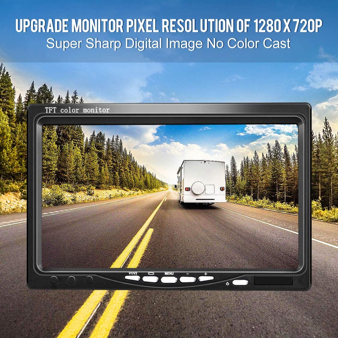 Car Reverse Camera Rearview Reversing Camera - Image 2