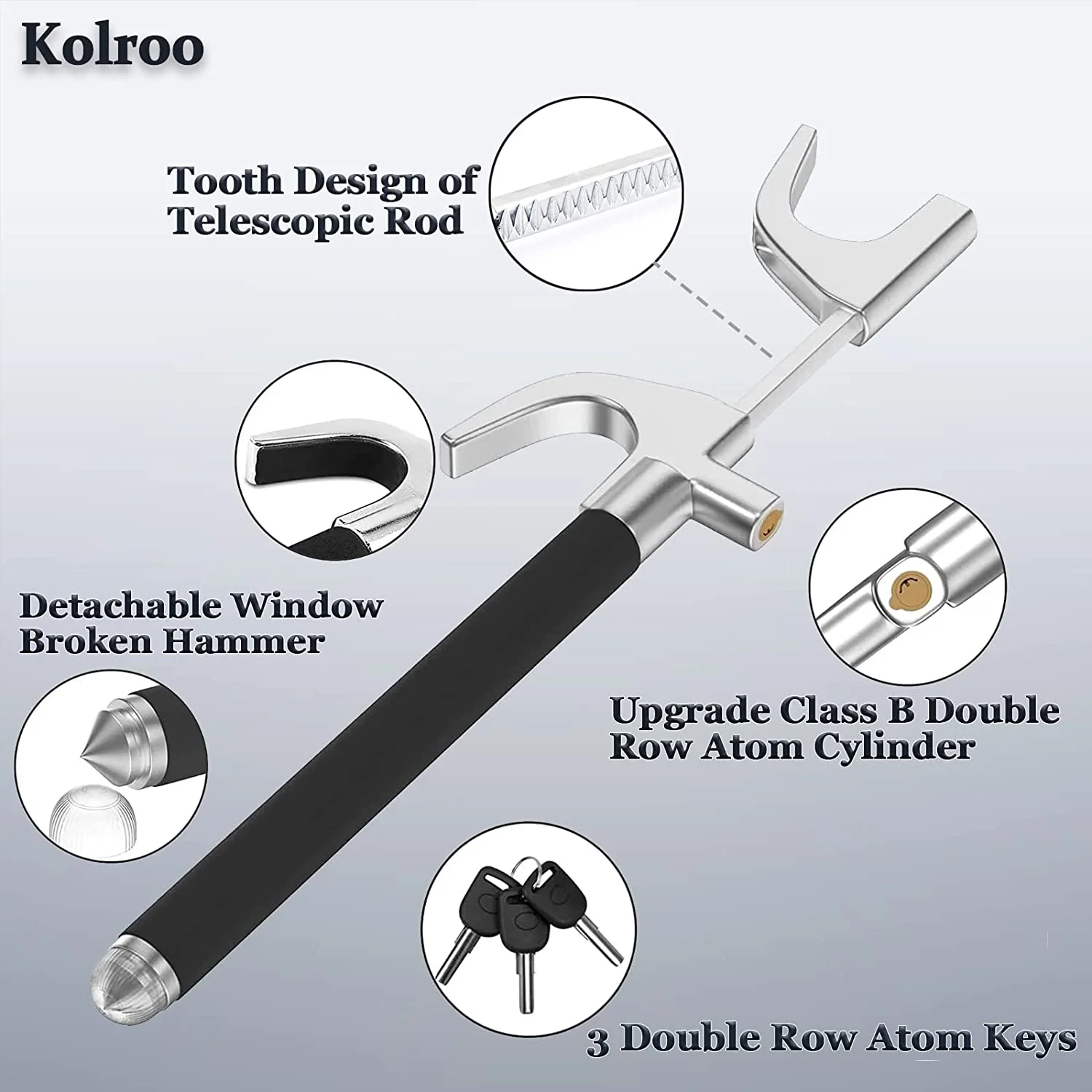 Car Steering Wheel Lock - Image 10
