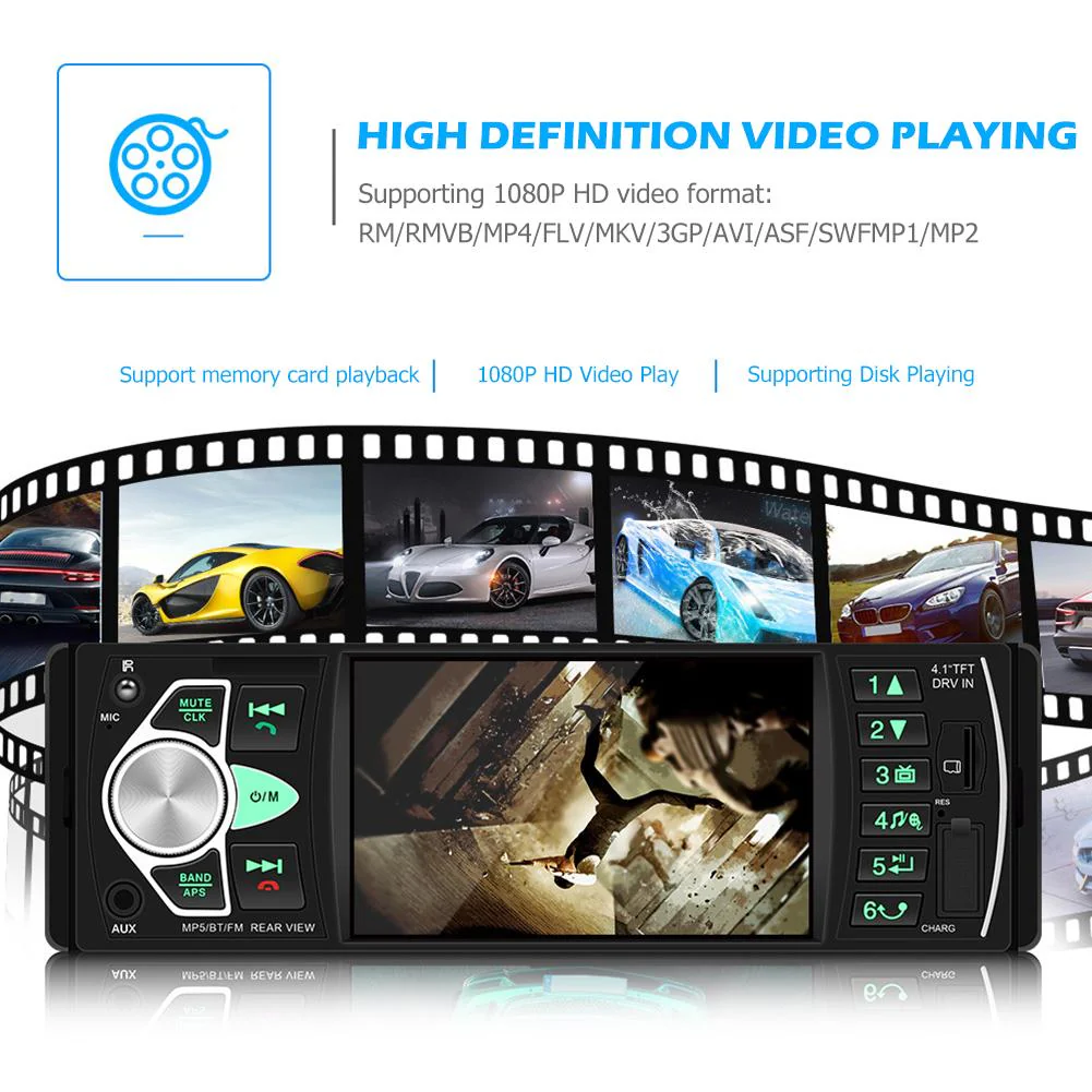 Car Stereo Bluetooth MP5 Player - Image 9