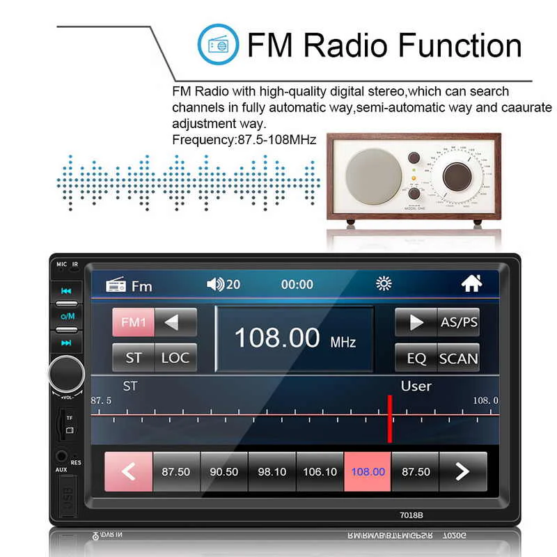 Car Stereo Bluetooth MP5 Player - Image 7