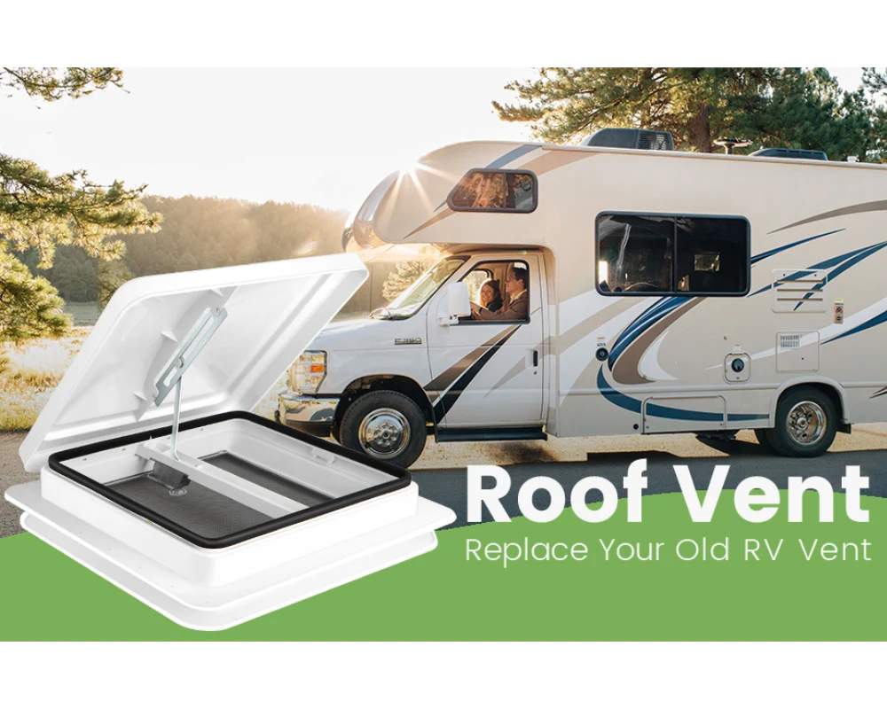 Caravan Roof Vent RV Shower Hatch - Image 5