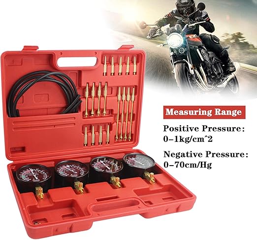 Carburetor Vacuum Synchronizer Gauges Tool Kit - Image 4