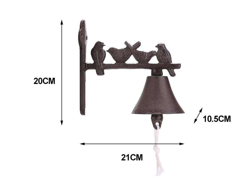 Cast Iron Birds Doorbell - Image 5