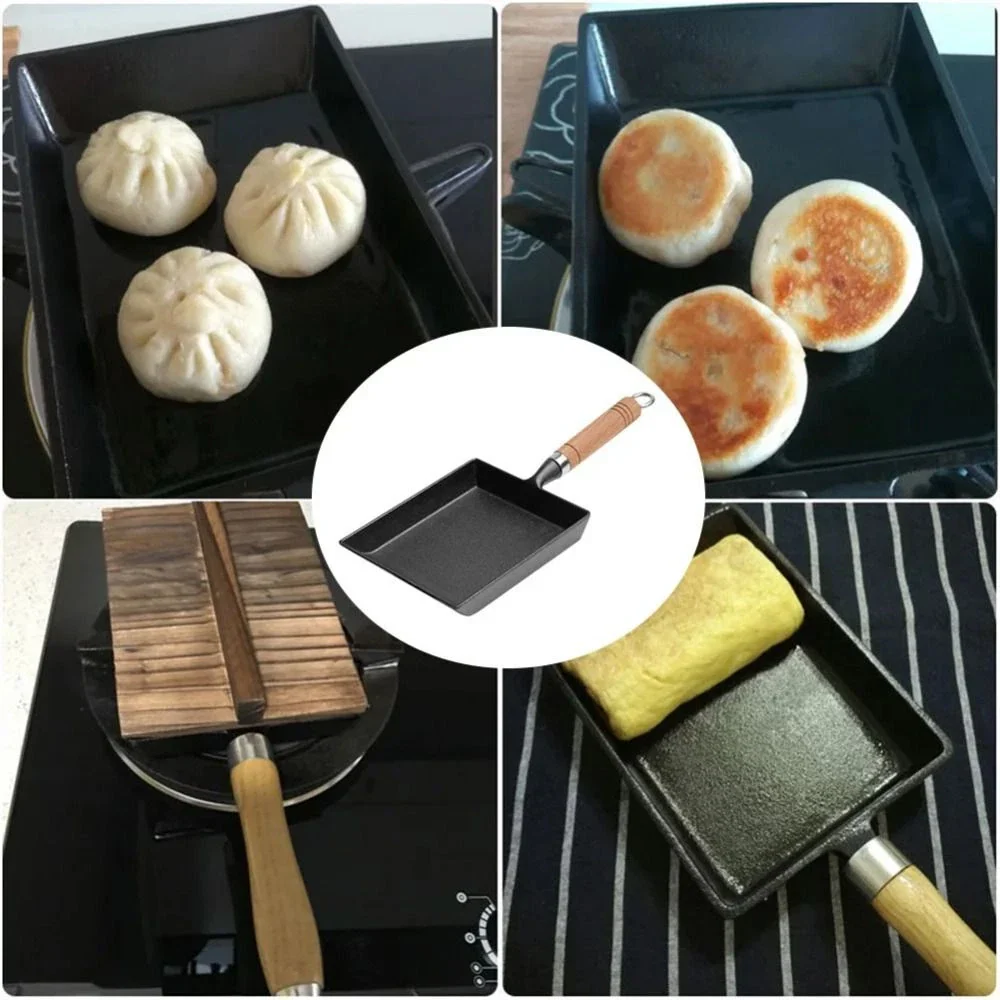 Cast Iron Frying Pan Square - Image 15