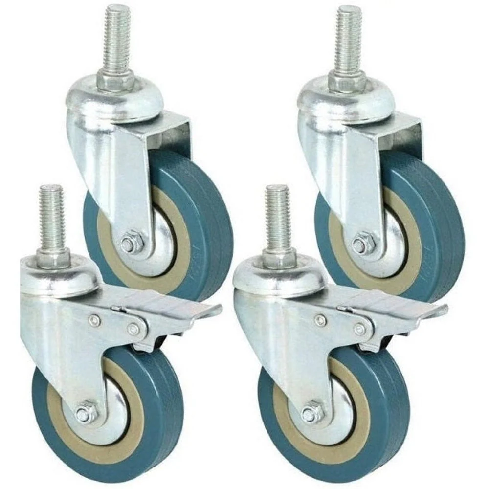 Caster Wheels Trolley Wheels Kit