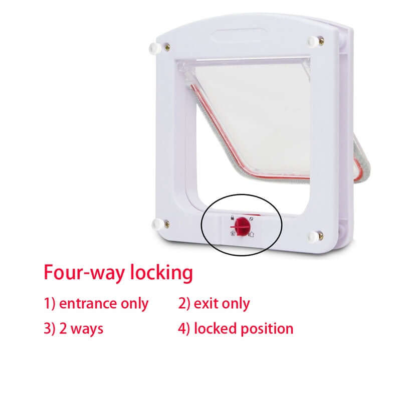 Cat Door Cat Door 4 Way Locking - Image 4