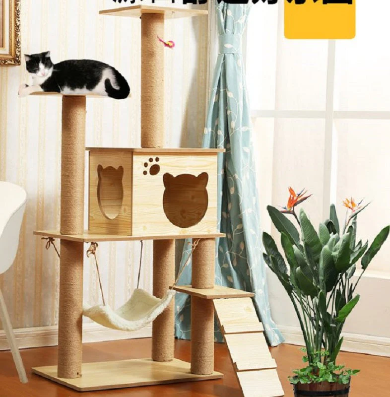 Cat tree Cat Scratching Post Cat Tree Tower - Image 4