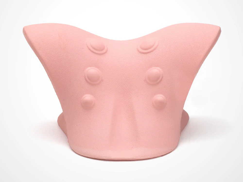 Cervical Care Neck Pillow & Stretcher -Pink - Image 3