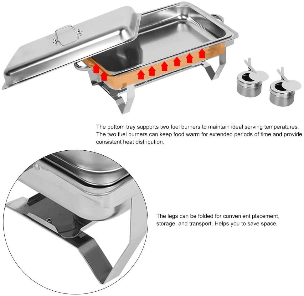 Chafing Dish Food warmer - Image 8