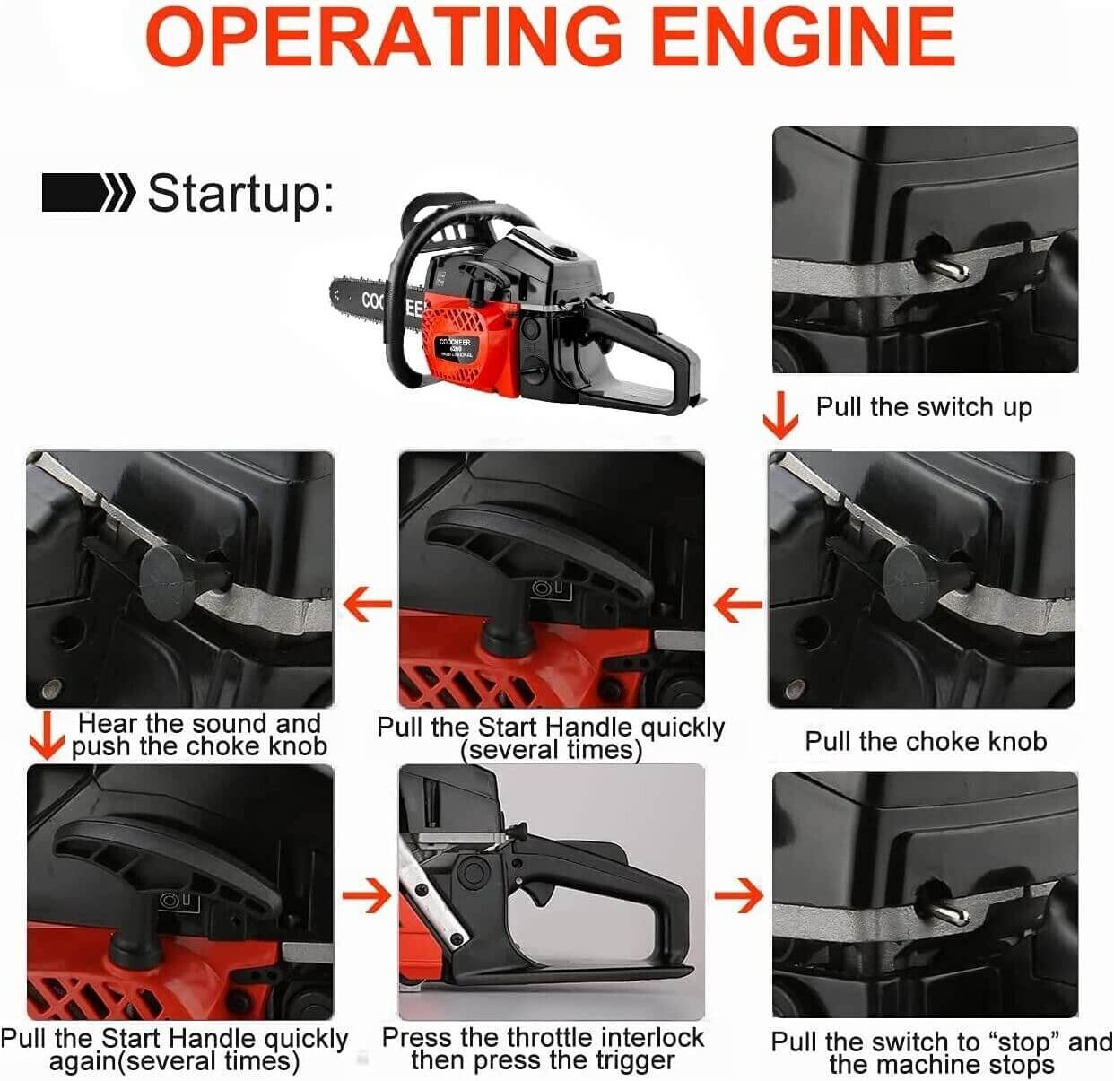 Chainsaw 62cc - Image 8