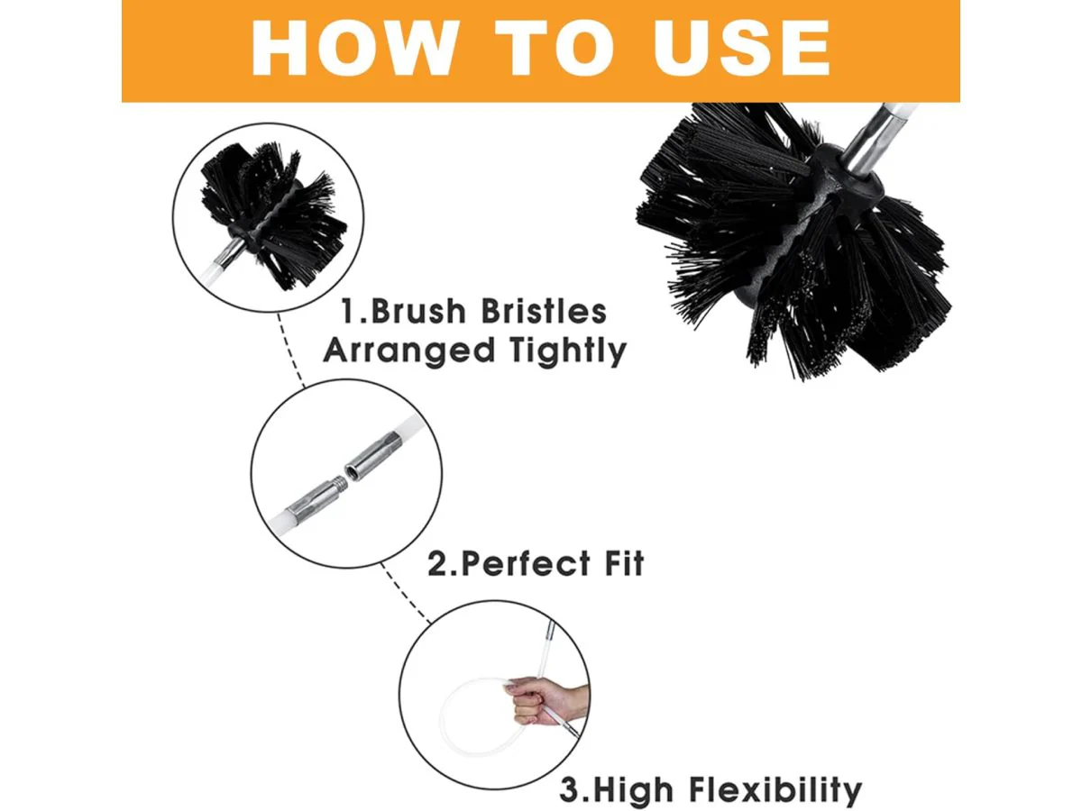 Chimney Cleaning Brush Kit - Image 17