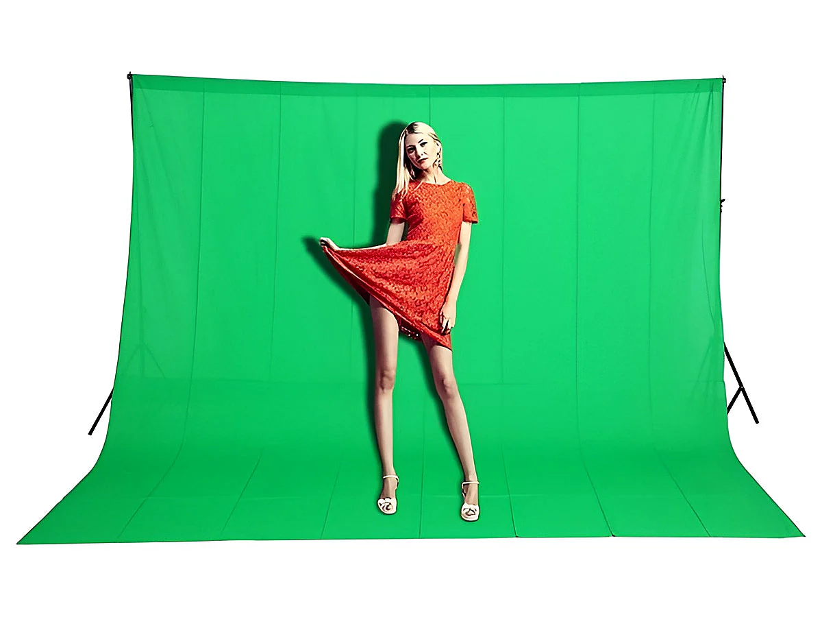 Chromakey Green Screen Backdrop 3M X 3M - Image 3