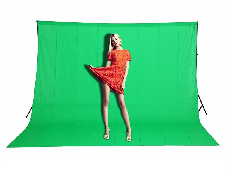 Chromakey Green Screen Backdrop 3M X 4M Muslin Background - Image 2