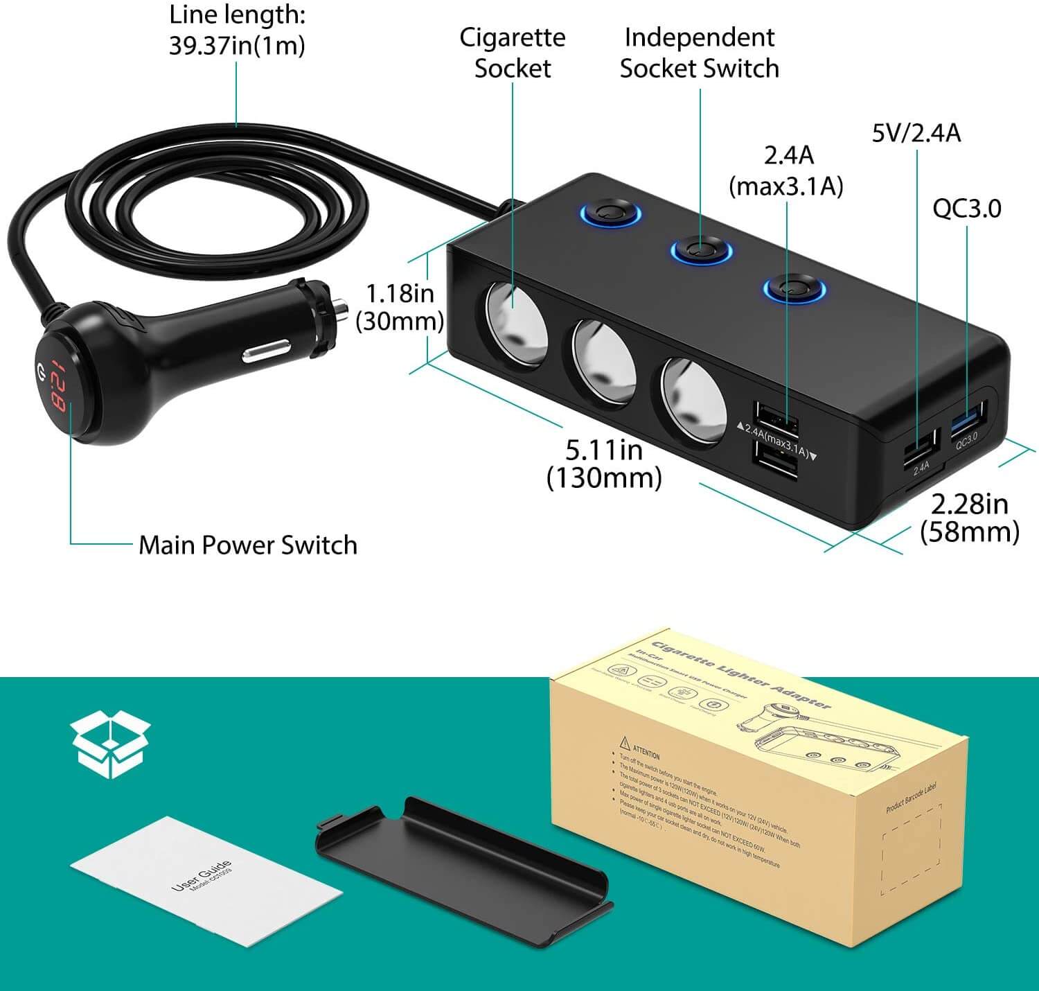 Cigarette Lighter Socket - Image 6