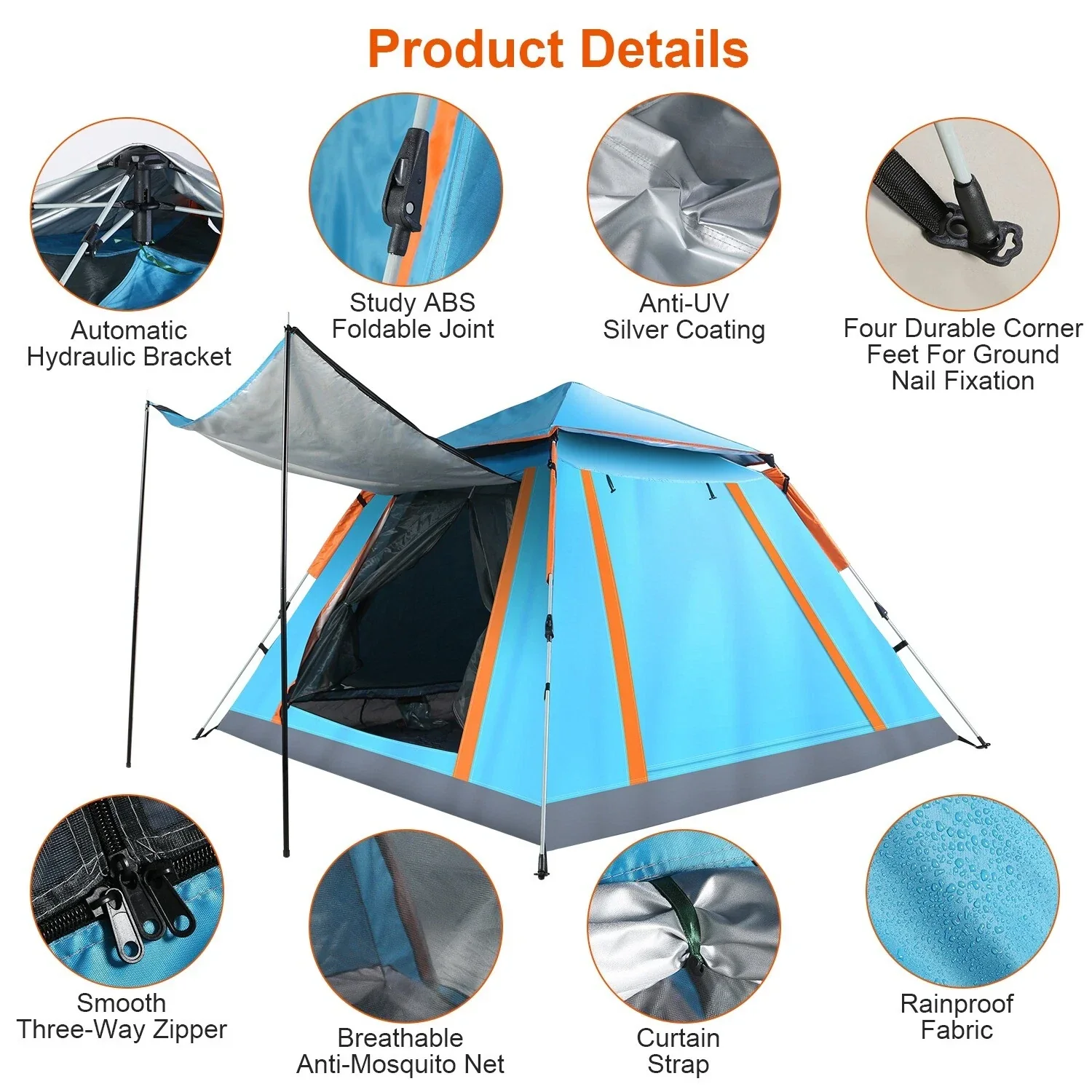 Clearance !!! Automatic Pop-Up Camping Tent - Image 6