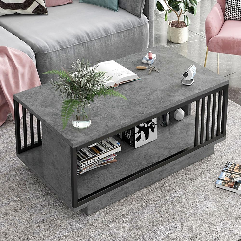 Coffee table 2 in 1 living room coffee tables - Image 11