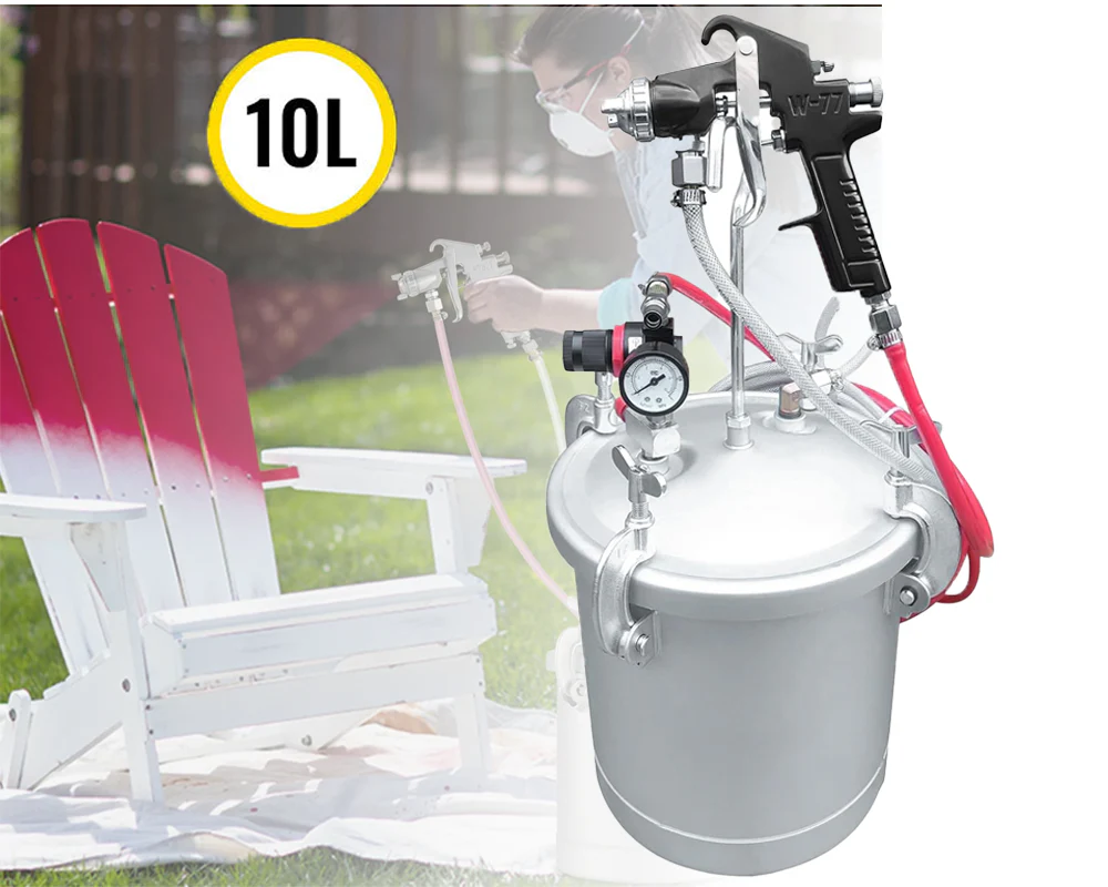 Commercial Paint Pressure Tank - 10L Capacity - Image 16
