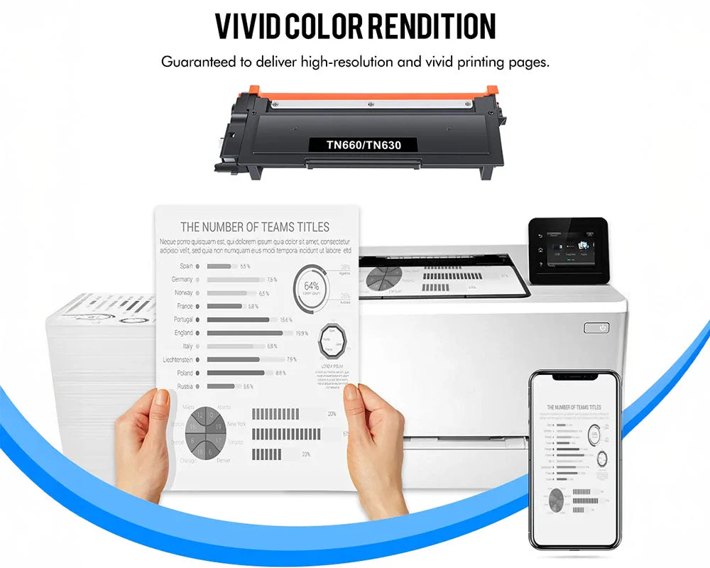Compatible Brother TN660 Black Toner Cartridge - Image 6