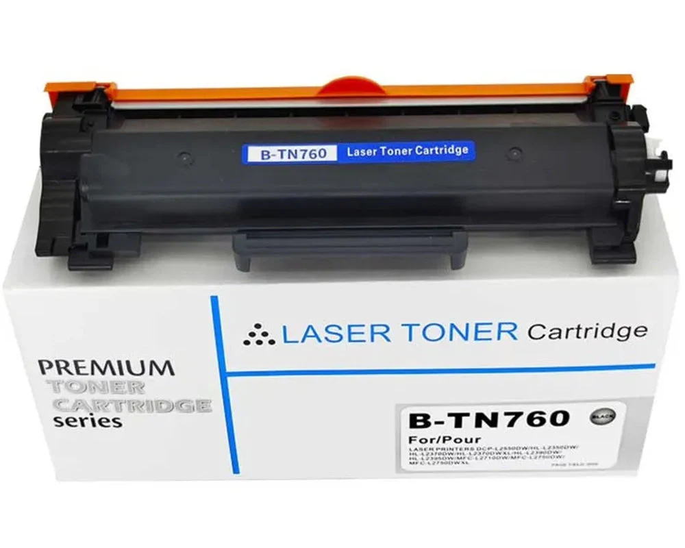Compatible Brother TN760 TN-760 TN-730 MFC-L2710DW HL-L2395DW MFC-L2750DW DCP-L2550DW L2370DW L2390DW Cartridge Black - Image 10