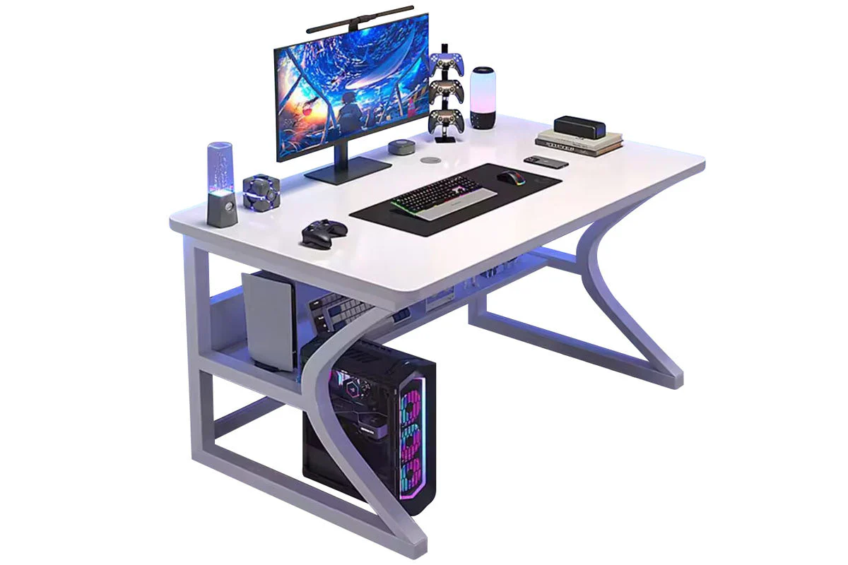 Computer Desk Office Desk Table 140cm - Image 2