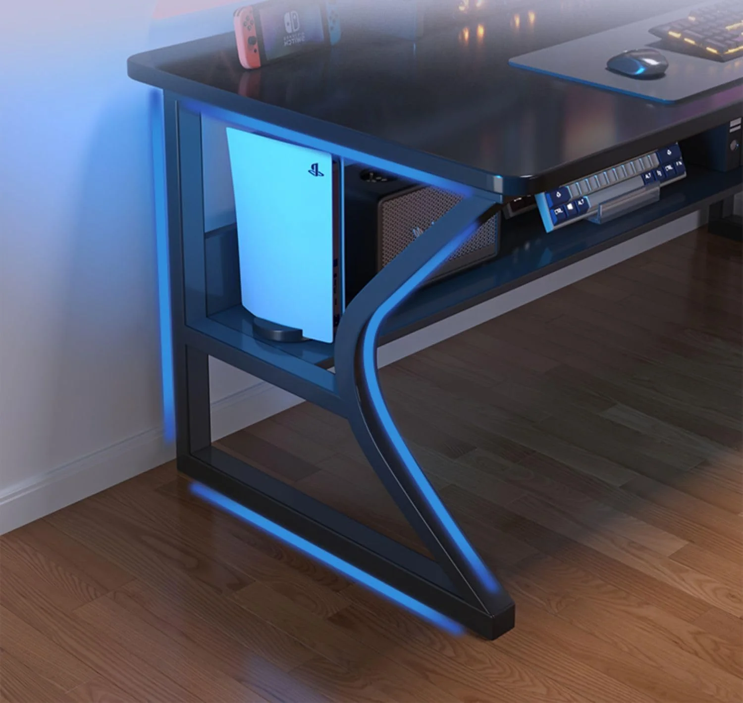 Computer Desk Office Desk Table 140cm - Image 7