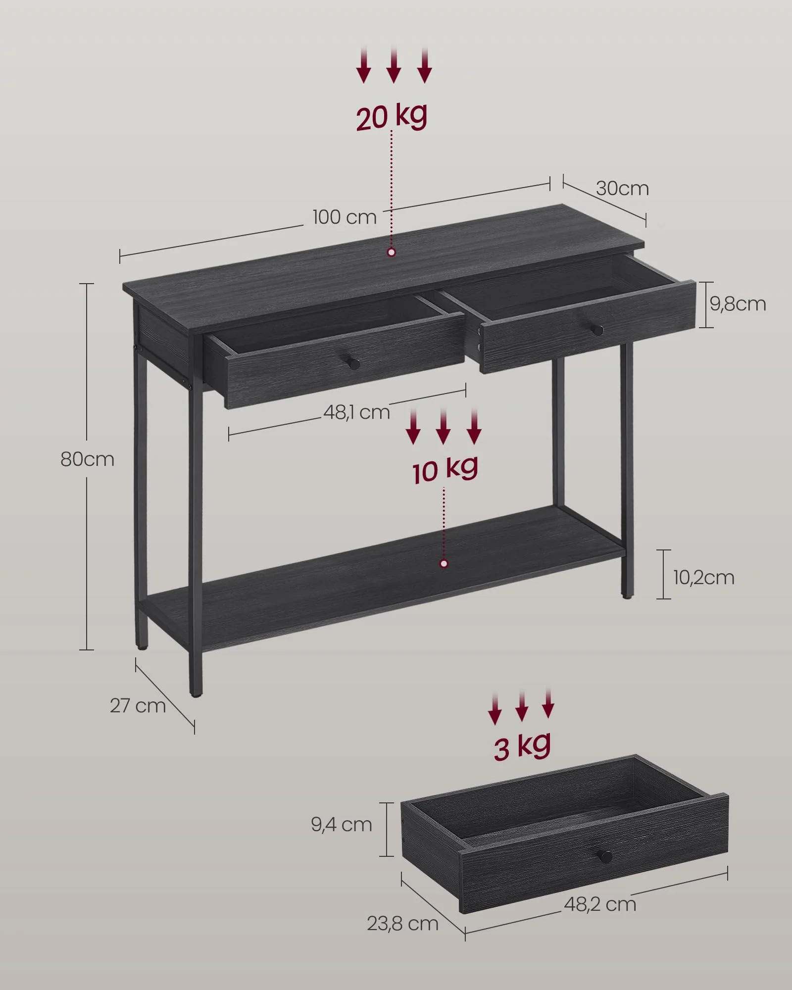 Console Table Hall table - Image 4