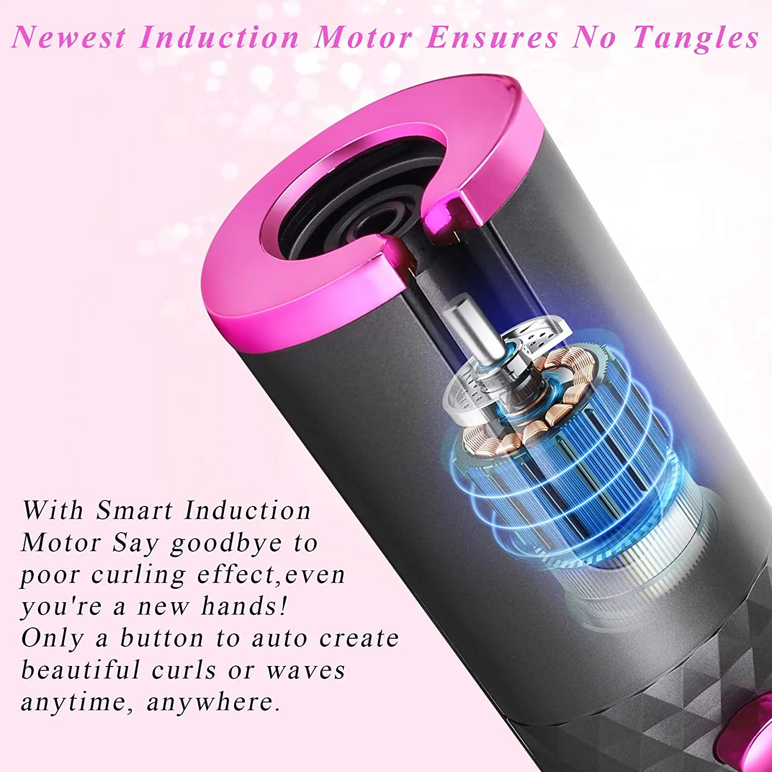 Cordless Automatic Hair Curler - Image 5