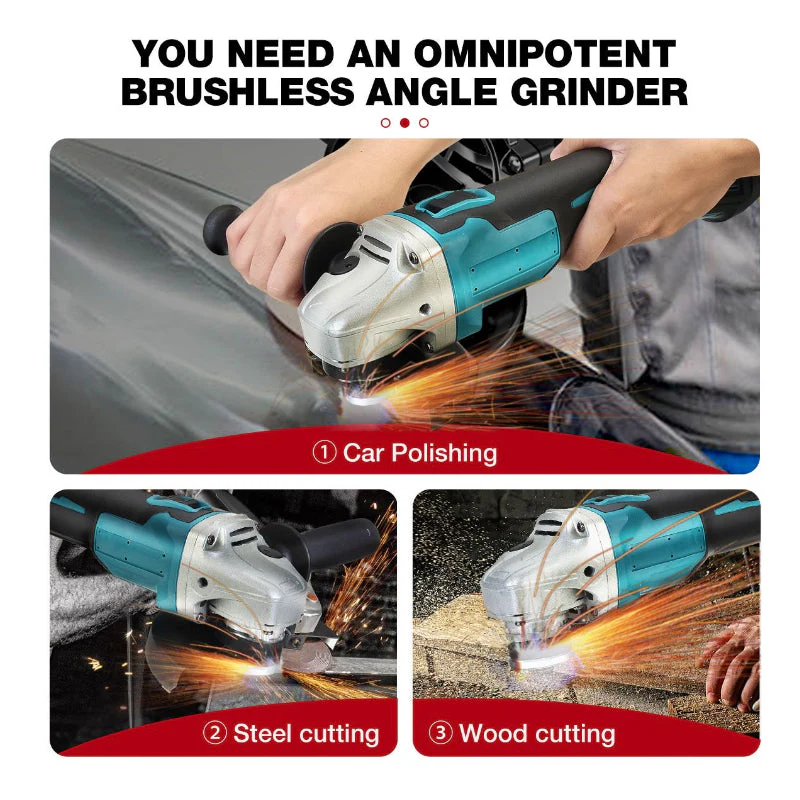 Cordless Electric Angle Grinder - Image 5