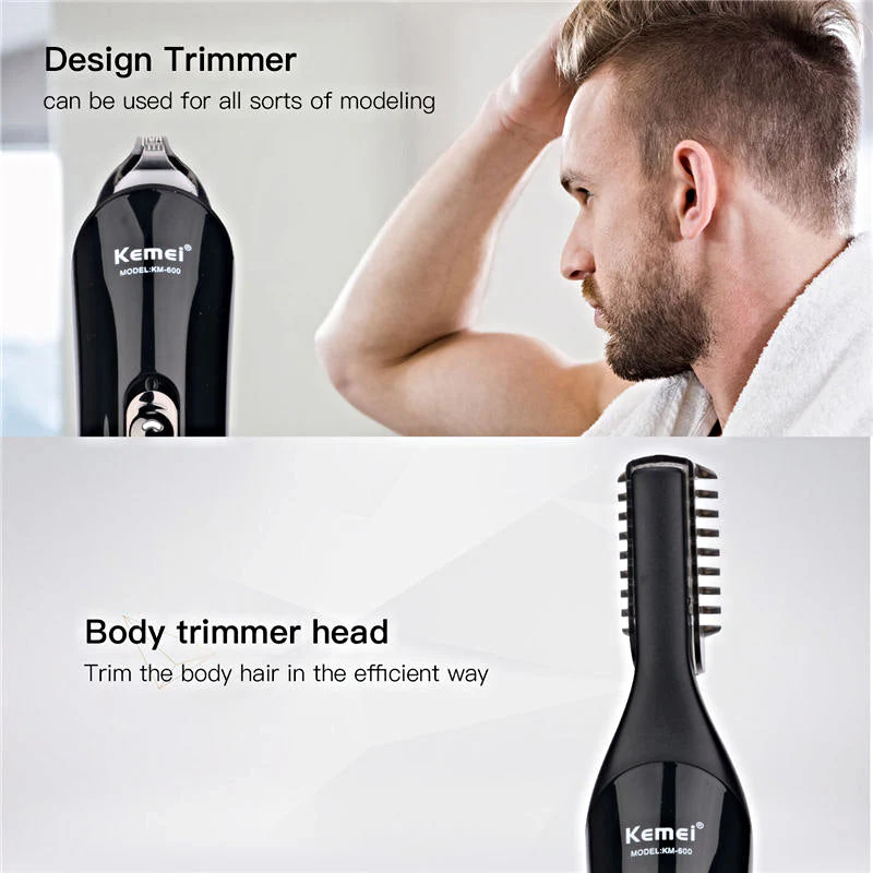Cordless Hair Trimmer Shaver Clippers - Image 2