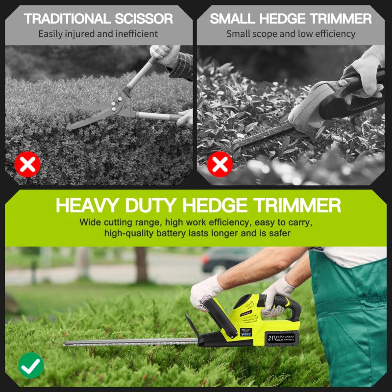 Cordless Hedge Trimmer - Image 2