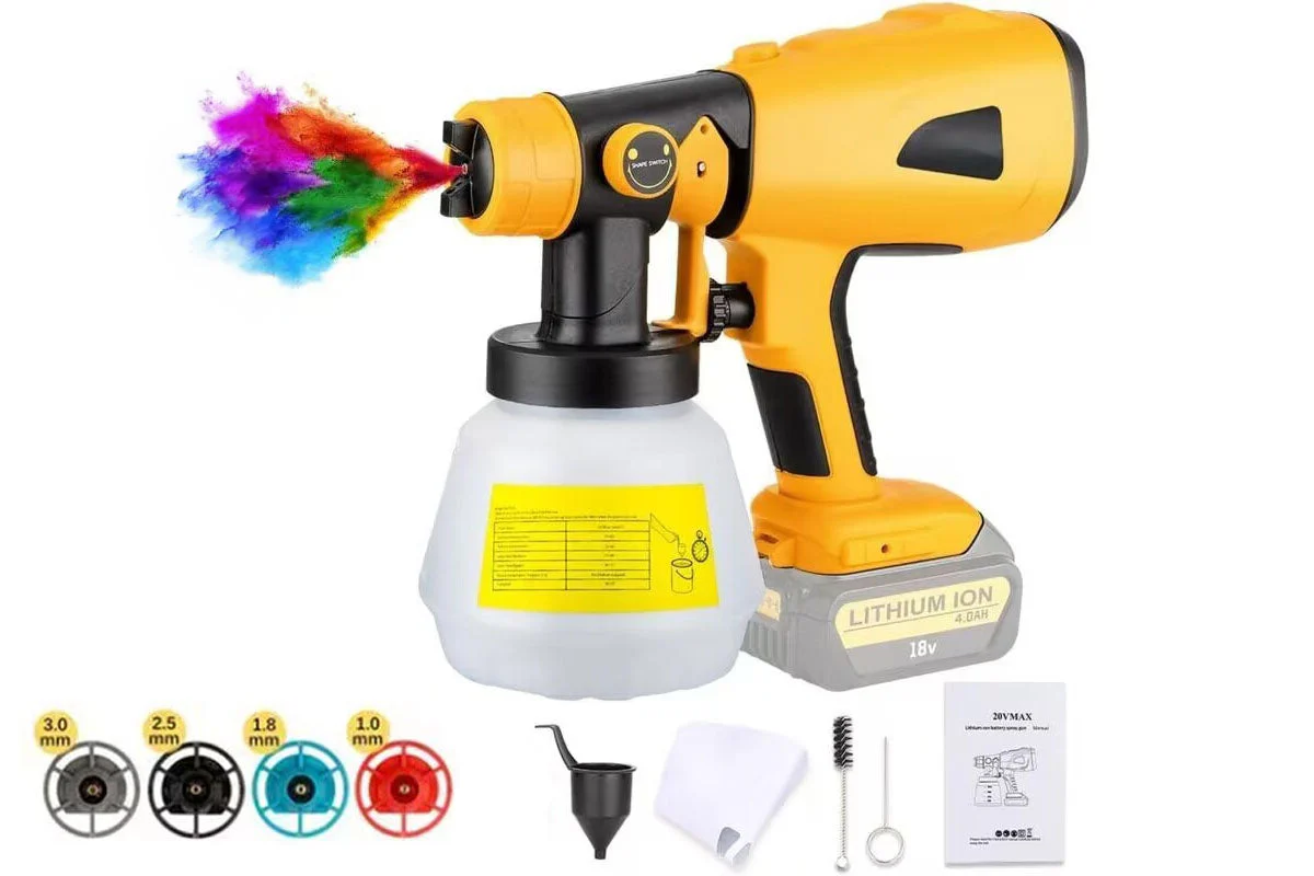 Cordless High Pressure Spray Gun Paint Sprayer - Image 2