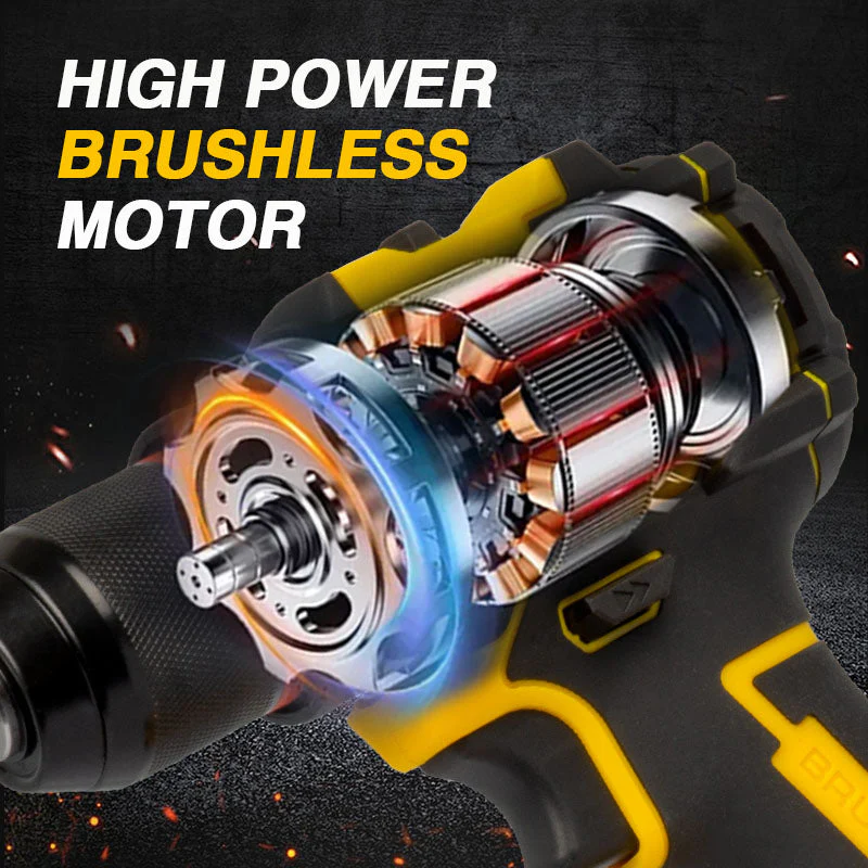 Cordless Impact Electric Drill Driver with Battery - Image 3