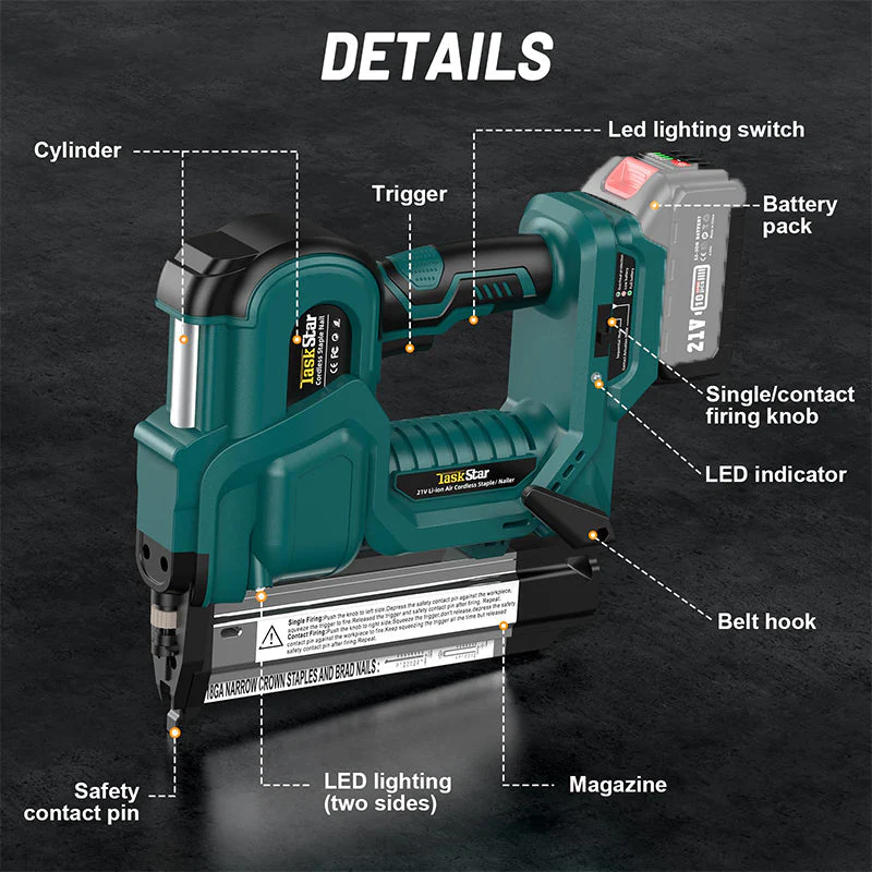 Cordless Nail Gun 18v - Image 7