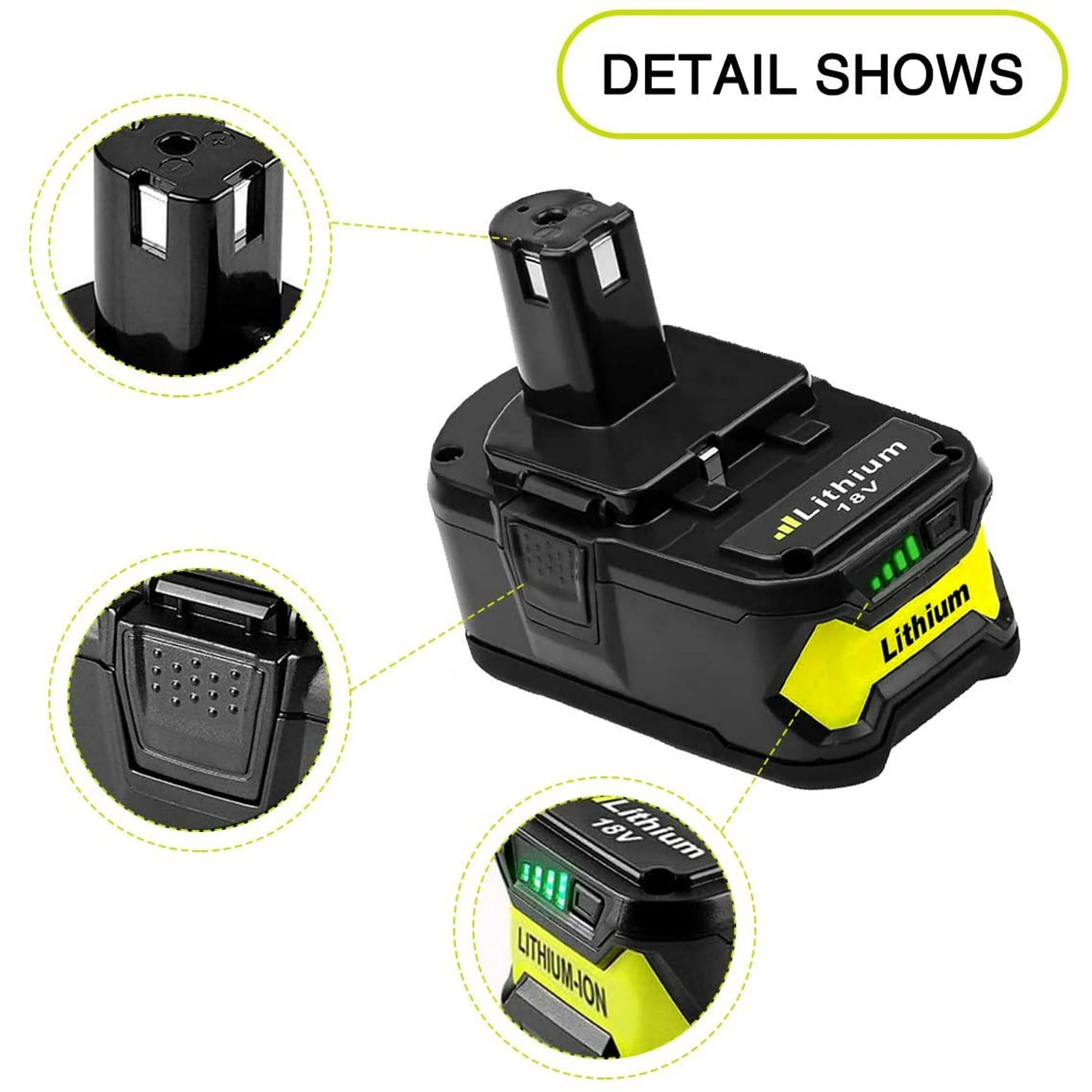 Cordless Paint Spray Gun for Ryobi Battery - Image 11