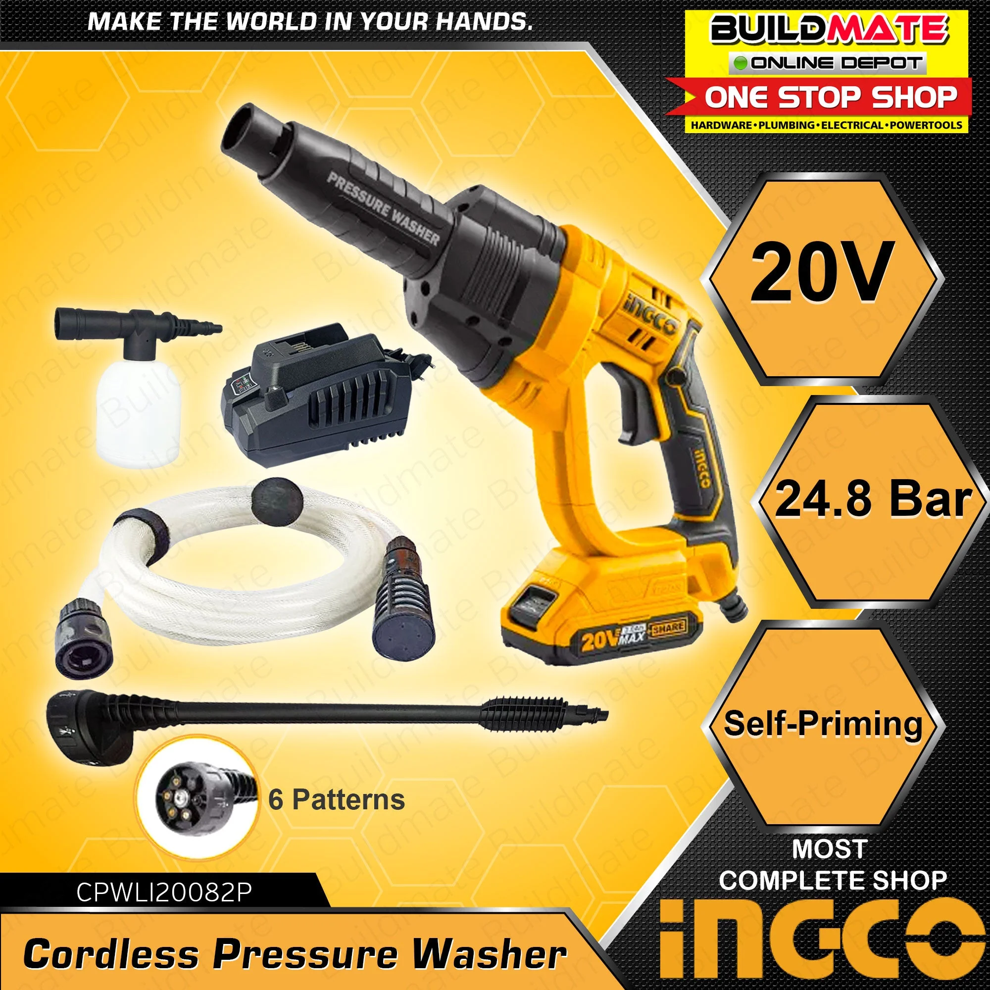Cordless pressure washer - Image 2