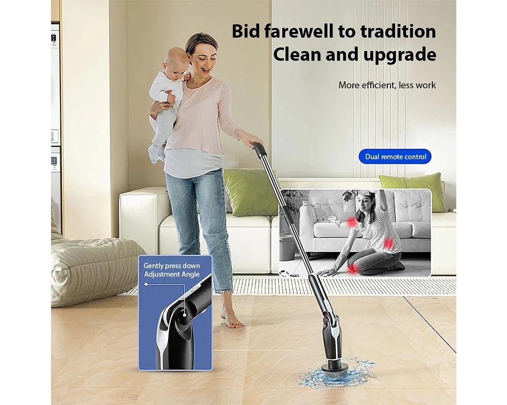 Cordless Scrubber Electric Spin Scrubber - Image 4